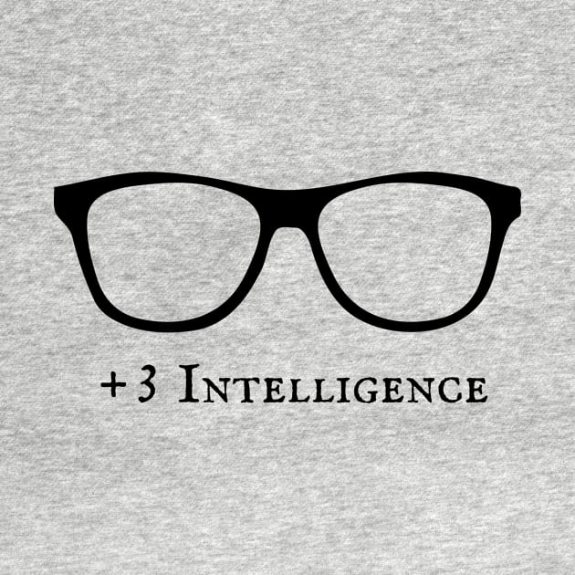 Glasses +3 Intelligence BL by ImpishTrends